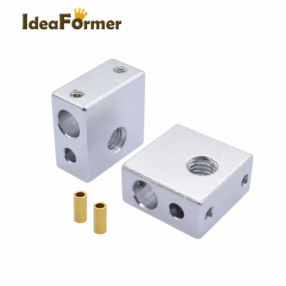 2pcs 3D printer Aluminium Heat Block MK 7 MK 8 for Makerbot Extruder Makerbot 7 Makerbot 8 heated aluminum block
2pcs 3D printer Aluminium Heat Block MK 7 MK 8 for Makerbot Extruder Makerbot 7 Makerbot 8 heated aluminum block