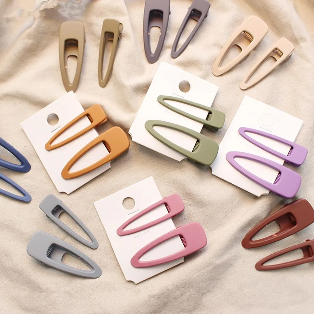 2PCS/set Korean scrub bangs hairpin BB hairpin girl simple side clip hairpin hair accessories 2019 NEW arrival
2PCS/set Korean scrub bangs hairpin BB hairpin girl simple side clip hairpin hair accessories 2019 NEW arrival