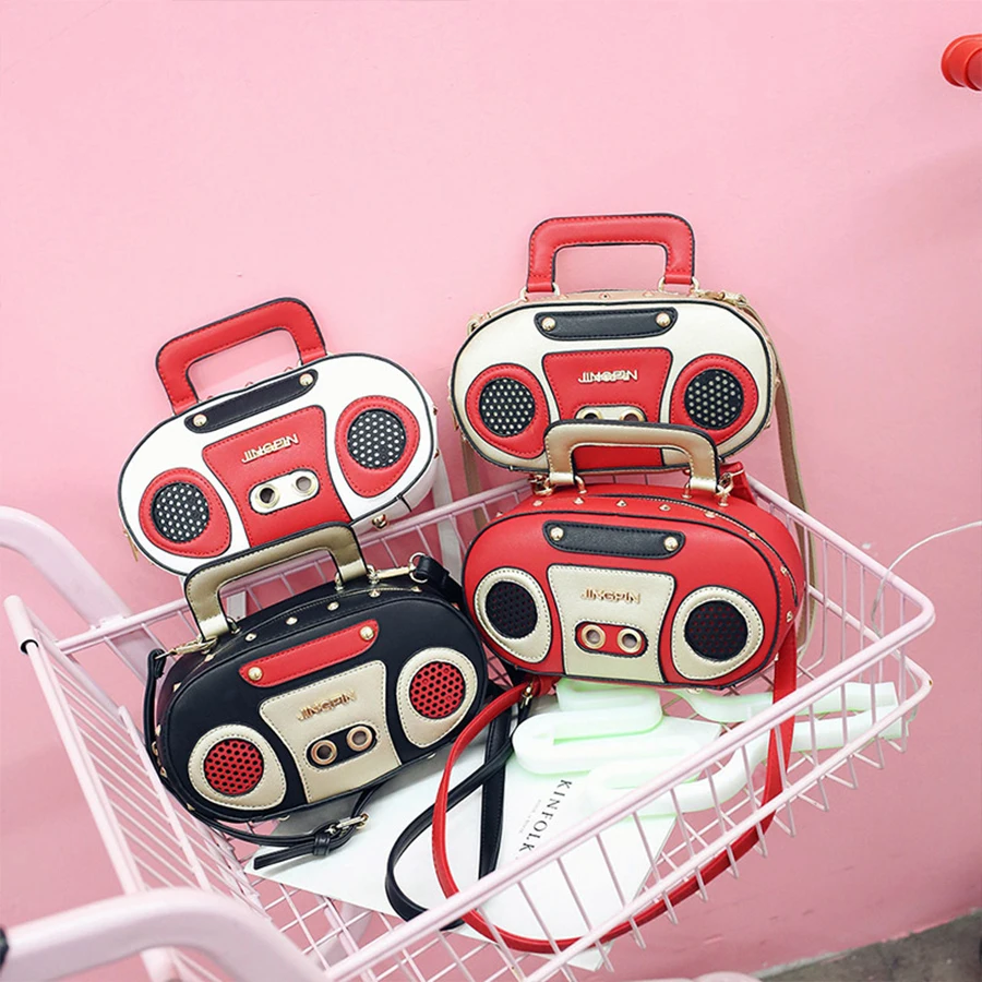 Fun Personality Retro Radio Design Ladies Shoulder Bag Casual Totes Handbag Fashion Mini Female Crossbody Messenger Bag Flap New
Fun Personality Retro Radio Design Ladies Shoulder Bag Casual Totes Handbag Fashion Mini Female Crossbody Messenger Bag Flap New