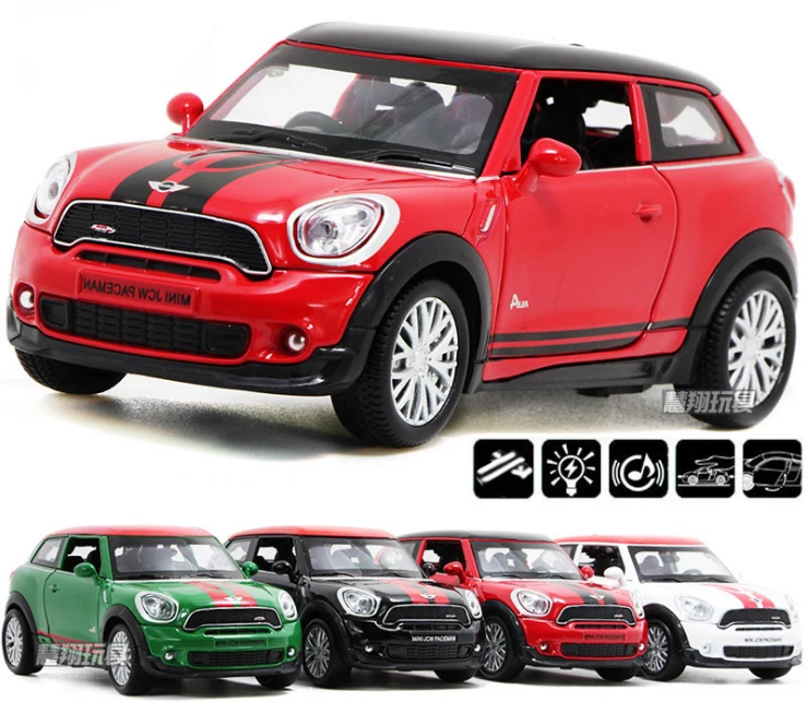 1:32 Scale MINI Countryman Diecast Alloy Metal Car Model With Pull Back Flashing Car For Children Toys Collection
1:32 Scale MINI Countryman Diecast Alloy Metal Car Model With Pull Back Flashing Car For Children Toys Collection