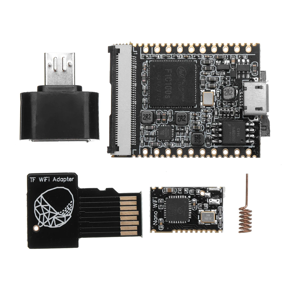 Lichee Pi For NanoFW(16M) Cross-Border Core Board with WIFI Module + TF WIFI Adapter Development Board
Lichee Pi For NanoFW(16M) Cross-Border Core Board with WIFI Module + TF WIFI Adapter Development Board