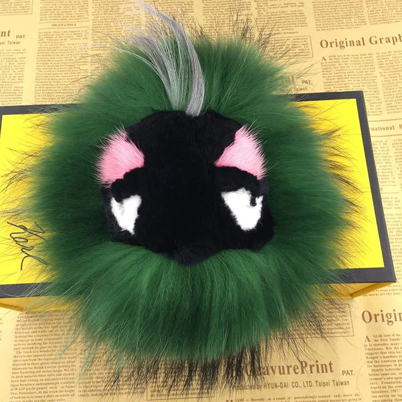 New 2019 Fashion Design Interchangeable Cute Monster Pendant Hairball Real Fur Bag Accessories Lady Lightweight Organizers J006
New 2019 Fashion Design Interchangeable Cute Monster Pendant Hairball Real Fur Bag Accessories Lady Lightweight Organizers J006