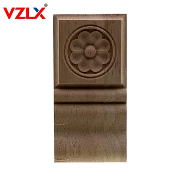 VZLX Wooden Decoration Waist Fittings Carved Decal Woodcarving Corner Wood Applique Furniture Decor Cabinet Wall Door Ornaments
VZLX Wooden Decoration Waist Fittings Carved Decal Woodcarving Corner Wood Applique Furniture Decor Cabinet Wall Door Ornaments