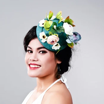 Women Fancy Feather green Fascinator Headwear Wedding Hats and Fascinators White Net Hair Accessories for Bridal Woman MD16030
Women Fancy Feather green Fascinator Headwear Wedding Hats and Fascinators White Net Hair Accessories for Bridal Woman MD16030