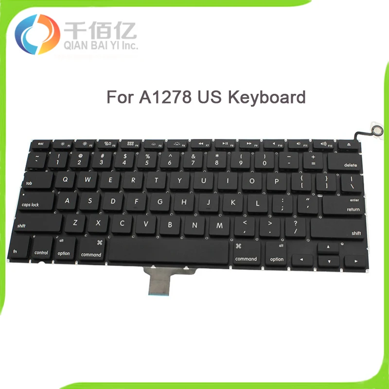 Wholesale New Laptop US Keyboard For MacBook Pro 13'' A1278 US Keyboard Replacement 2008-2009/2010-2012 Year
Wholesale New Laptop US Keyboard For MacBook Pro 13'' A1278 US Keyboard Replacement 2008-2009/2010-2012 Year