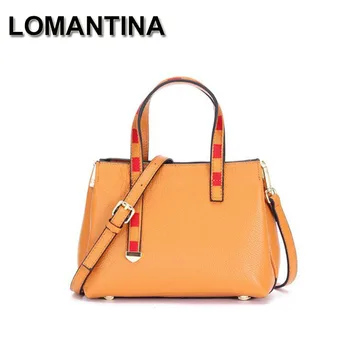 LOMANTINA Brand Real Cow Leather Designer Handbag Girls Bag Female Crossbody Small Tote Bag Women Messenger Bags Bolsos Mujer
LOMANTINA Brand Real Cow Leather Designer Handbag Girls Bag Female Crossbody Small Tote Bag Women Messenger Bags Bolsos Mujer