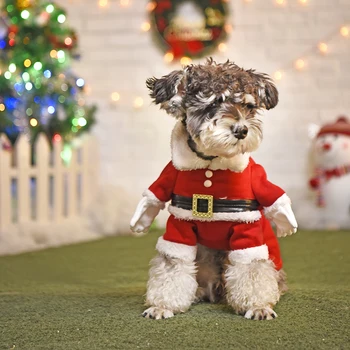 Pet Dog Cat Clothing Fashion Christmas Puppy Clothes and Christmas Red Hat Dog Clothes Thick Warm Coat Jacket Winter 5 Sizes
Pet Dog Cat Clothing Fashion Christmas Puppy Clothes and Christmas Red Hat Dog Clothes Thick Warm Coat Jacket Winter 5 Sizes