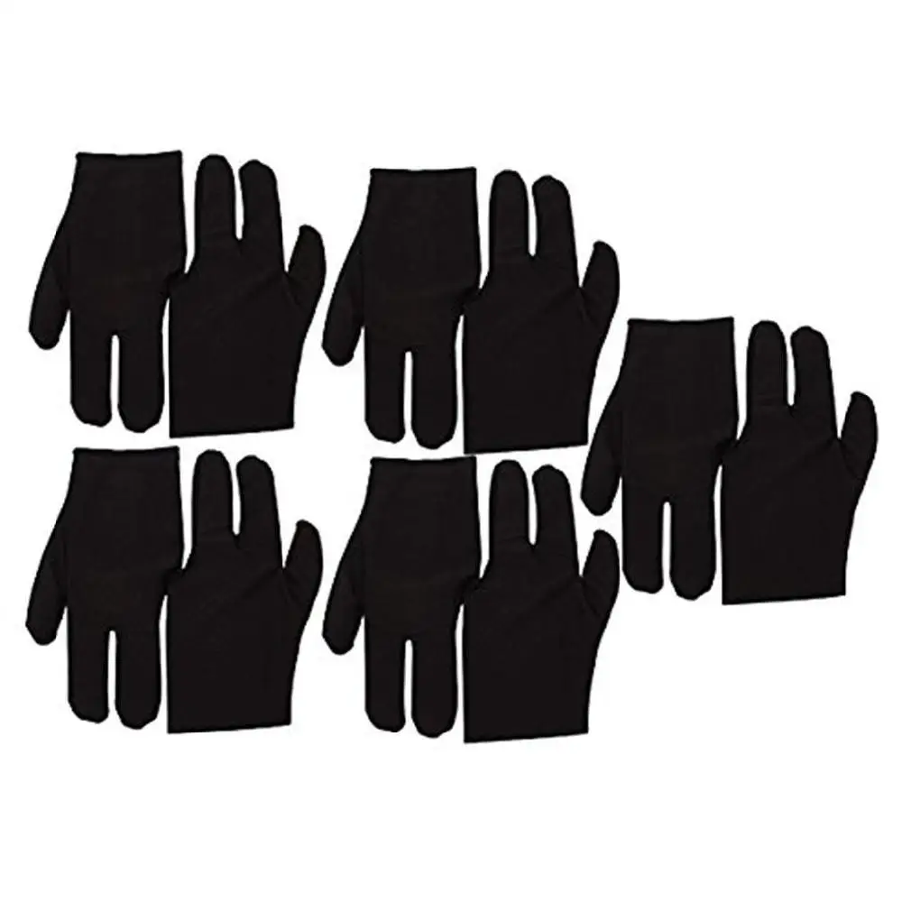 Mounchain Billiard accessories 5 pairs Black Stretch Velvet 3 Fingers Gloves For Billiard Cue Pool Pack breathable Golf gloves
Mounchain Billiard accessories 5 pairs Black Stretch Velvet 3 Fingers Gloves For Billiard Cue Pool Pack breathable Golf gloves