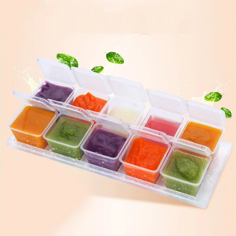 10 Pcs Portable Baby Safety Foods Containers Cup Dispenser Food Container Storage Reusable Stackable Storage Cups with Tray Kids
10 Pcs Portable Baby Safety Foods Containers Cup Dispenser Food Container Storage Reusable Stackable Storage Cups with Tray Kids
