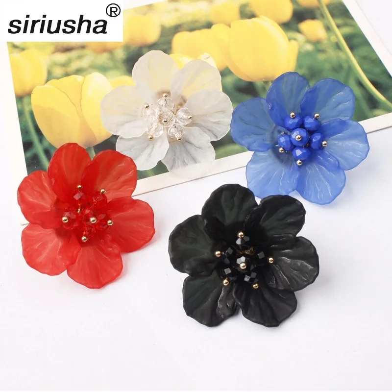 Cross-border e-commerce big style style new flower earrings female petals earrings hipsters wild personality temperament S219
Cross-border e-commerce big style style new flower earrings female petals earrings hipsters wild personality temperament S219