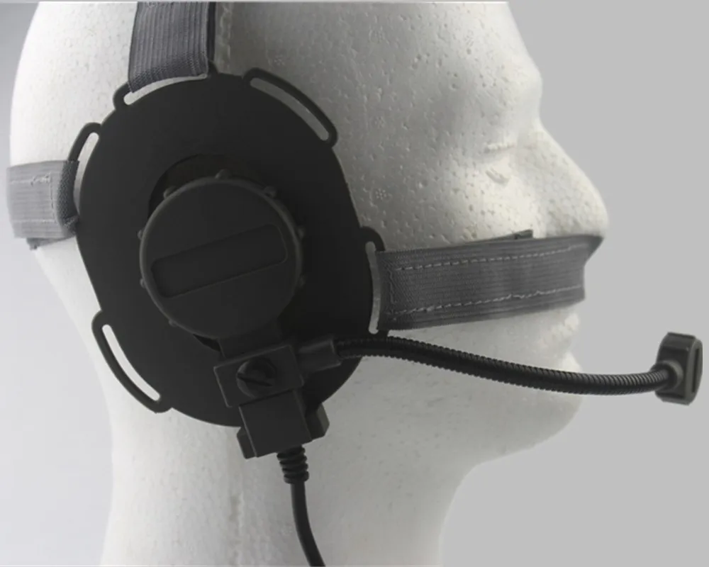 TACTICAL headset headphone radio BOWMAN III sports HEADSET BK TAN FG AUS029 (11)