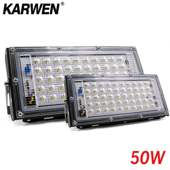 Waterproof Ip65 LED Flood Light 50W AC 220V 240V Spotlight Outdoor Garden Lighting Led Reflector Cast light Floodlights