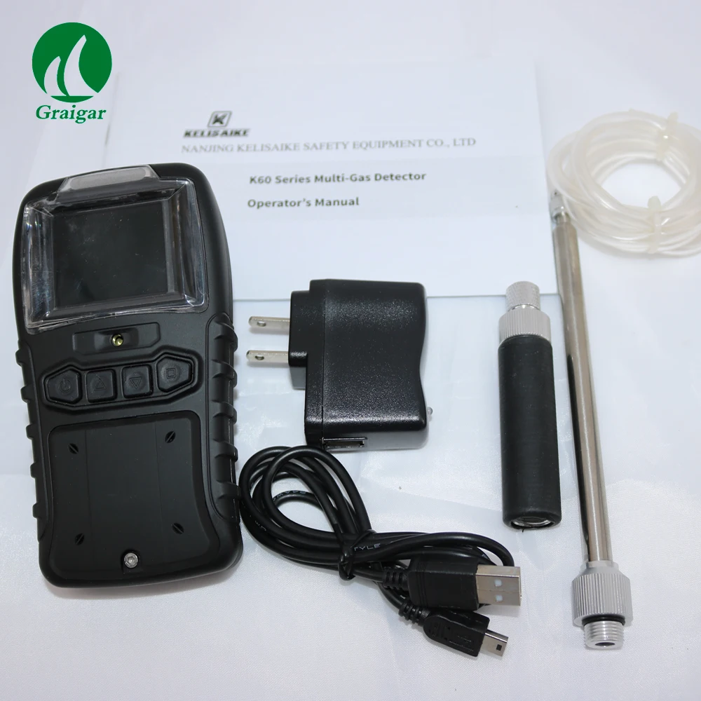 K60-IV Multi Gas Detector Used for Detecting Leaking Gas Advanced Semiconductor Sensor
K60-IV Multi Gas Detector Used for Detecting Leaking Gas Advanced Semiconductor Sensor