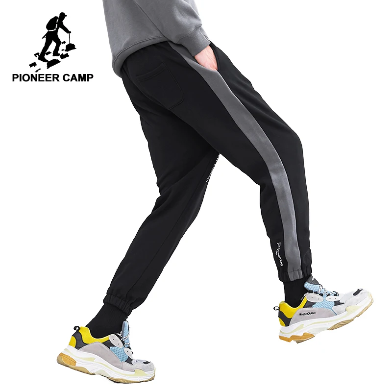 Pioneer camp Новые Зимние флисовые спортивные штаны для мужчин тренировочные
