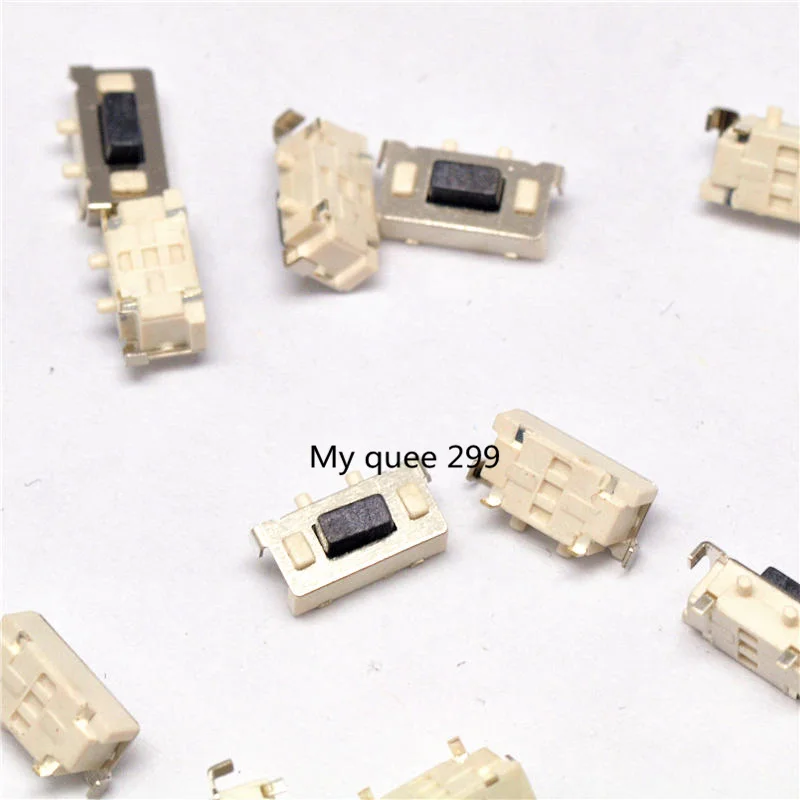 100Pcs 3*6mm SMD Tact light touch switch 2 pin side button Micro button 3*6*3.5mm
100Pcs 3*6mm SMD Tact light touch switch 2 pin side button Micro button 3*6*3.5mm