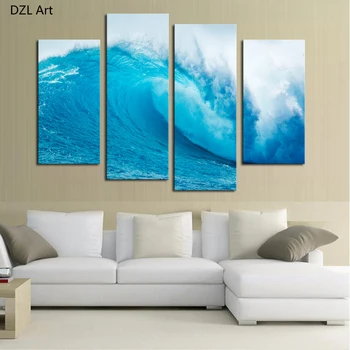4 Panel(No Frame) Waves Picture Wall Decor Print on Canvas Oil Painting Canvas Painting for Christmas Gift
4 Panel(No Frame) Waves Picture Wall Decor Print on Canvas Oil Painting Canvas Painting for Christmas Gift