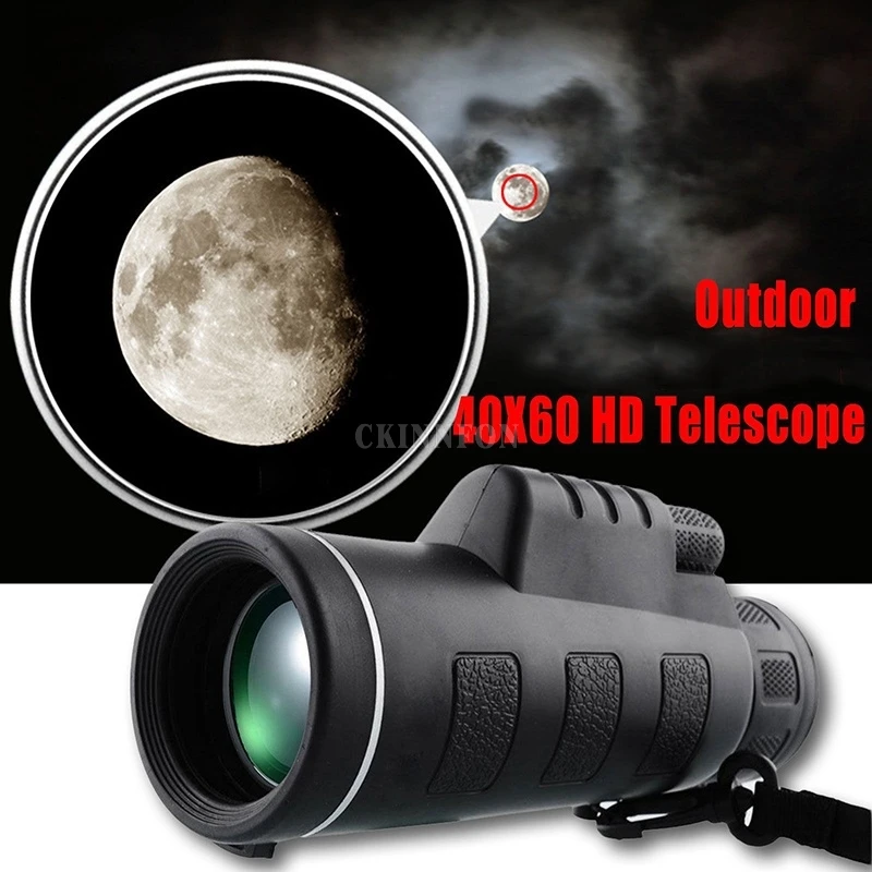 DHL 100PCS 40X60 BAK4 Monocular Telescope HD Night Vision Mini Monocular Outdoor Hunting Camping Scopes Compass Phone
DHL 100PCS 40X60 BAK4 Monocular Telescope HD Night Vision Mini Monocular Outdoor Hunting Camping Scopes Compass Phone