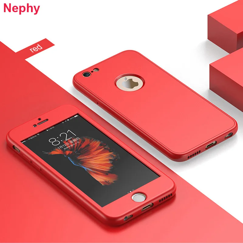 360 Full Soft Silicon Case For iPhone 6 s 6S 7 7S iPhone 8 Plus X 9 XR XS Max 5 5S 5SE 6Plus 6SPlus 7Plus 8Plus Cell Phone Cover
360 Full Soft Silicon Case For iPhone 6 s 6S 7 7S iPhone 8 Plus X 9 XR XS Max 5 5S 5SE 6Plus 6SPlus 7Plus 8Plus Cell Phone Cover