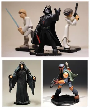 5pcs/lot Star Wars figure toys Darth Vader Luke Skywalker Leia Bounty Hunter Jango Fett Biggest Villain Palpatine Figures Toy
5pcs/lot Star Wars figure toys Darth Vader Luke Skywalker Leia Bounty Hunter Jango Fett Biggest Villain Palpatine Figures Toy