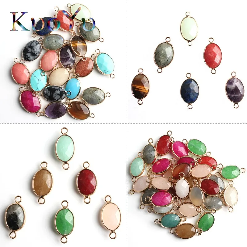 12 mm 14mm Natural Oval Shape Quartzs Jades Turquoises Stone Gold Rim Beads For Jewelry Making DIY Bracelet Pendant 10Pcs
12 mm 14mm Natural Oval Shape Quartzs Jades Turquoises Stone Gold Rim Beads For Jewelry Making DIY Bracelet Pendant 10Pcs