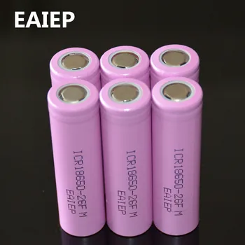 Original ICR18650 26F discharge lithium batteries, 100% 2600mAh electronic cigarette Power Battery, mobile power battery
Original ICR18650 26F discharge lithium batteries, 100% 2600mAh electronic cigarette Power Battery, mobile power battery