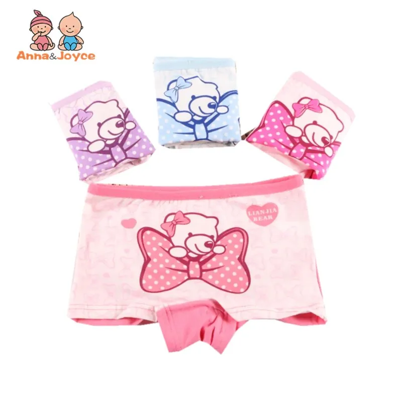 60pcs/lot Soft 100% Cotton Bear Pattern Candy Boxer Girl Briefs Kids Boxer Suitable for 2-10 Years
60pcs/lot Soft 100% Cotton Bear Pattern Candy Boxer Girl Briefs Kids Boxer Suitable for 2-10 Years