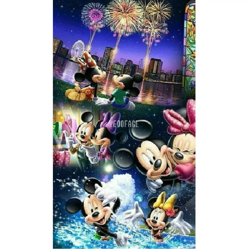 Diamond Embroidery Mickey mouse stickers Diy 5D Diamond Painting cross stitch full square rhinestones mosaic pattern
Diamond Embroidery Mickey mouse stickers Diy 5D Diamond Painting cross stitch full square rhinestones mosaic pattern