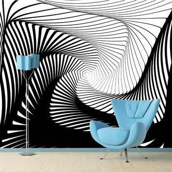 White Black Geometric Wave stripe Luxury Wallpaper Art Poster For Bedroom Living Room Large Wall Decor Home Decoration YBZ048
White Black Geometric Wave stripe Luxury Wallpaper Art Poster For Bedroom Living Room Large Wall Decor Home Decoration YBZ048