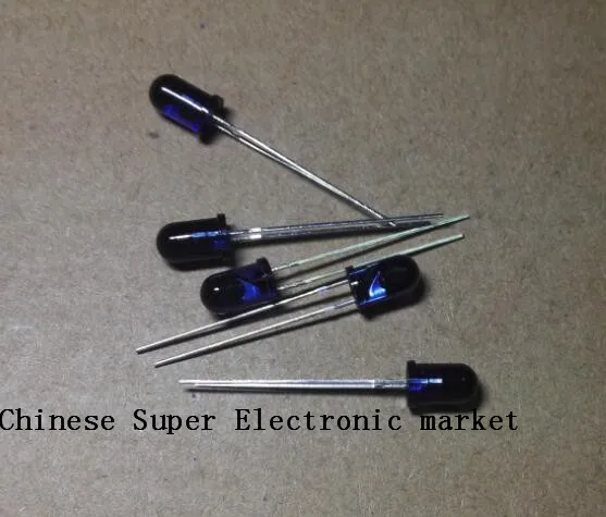 100Pcs TSAL6200 6200 EMITTER IR 5MM HI EFF 940NM 2pin NEW