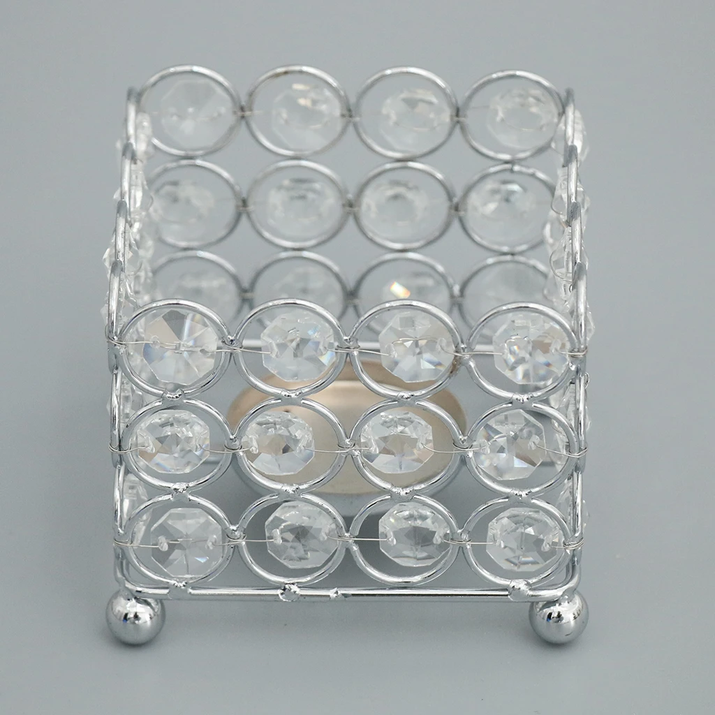 Mosaic Glass Tea Light Moroccan Candle Holder Stand Desk Top Decor for Home Table Dining Window Top Decor
