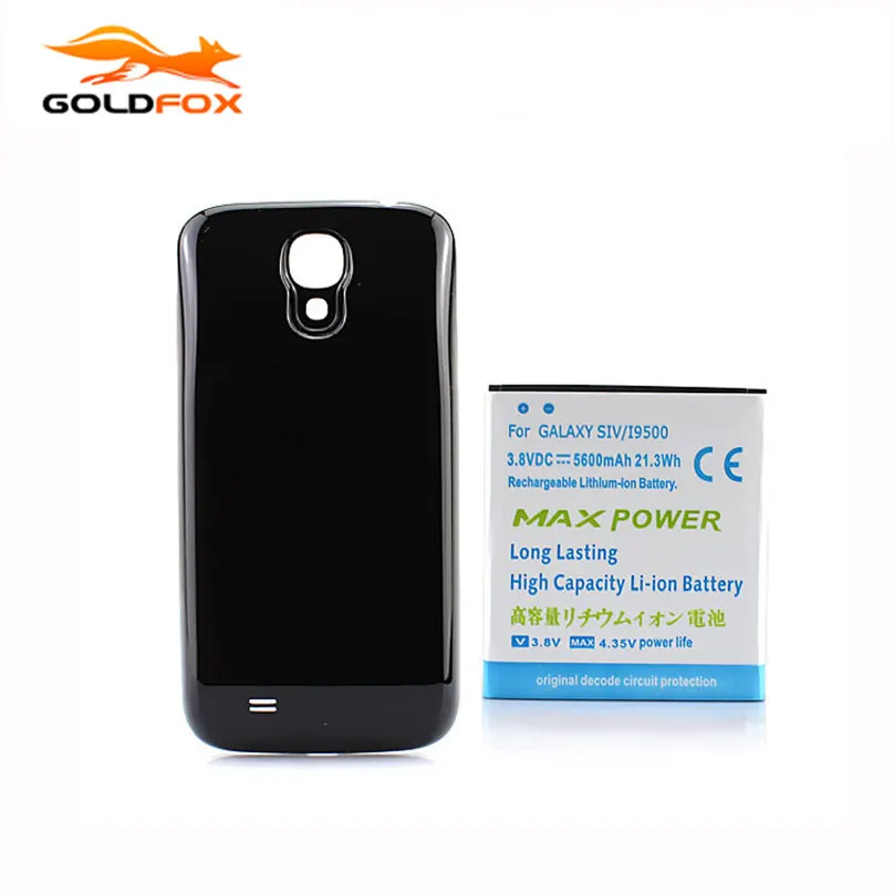 5600mAh Extended Phone Battery For Samsung Galaxy S4 i9500 Battery Free Shipping wholesale + Back Cover Case
5600mAh Extended Phone Battery For Samsung Galaxy S4 i9500 Battery Free Shipping wholesale + Back Cover Case