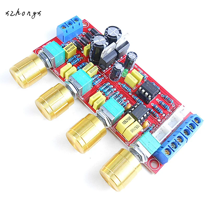 diy HIFI Enthusiast Tone plate NE5532 Level board power amplifier front board before bulk, diy electronic suite
diy HIFI Enthusiast Tone plate NE5532 Level board power amplifier front board before bulk, diy electronic suite