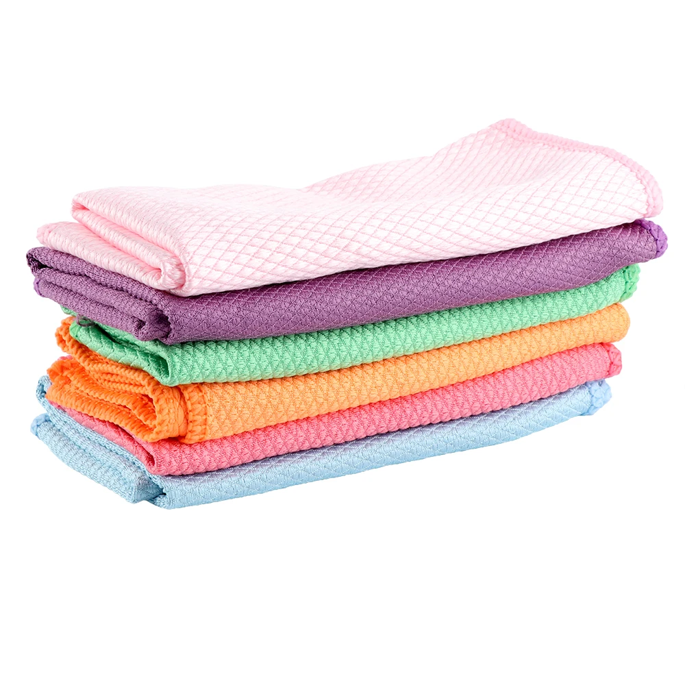 30*30cm Polyester Household Glass Window Cleaning Cloth Kitchen Absorbent Dishcloth Cleaning Rags Washing Towel Scouring Pad
30*30cm Polyester Household Glass Window Cleaning Cloth Kitchen Absorbent Dishcloth Cleaning Rags Washing Towel Scouring Pad