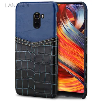 Wangcangli phone case crocodile pattern and wax leather mixed color half pack phone case For Xiaomi Mi Mix 2 custom processing
Wangcangli phone case crocodile pattern and wax leather mixed color half pack phone case For Xiaomi Mi Mix 2 custom processing