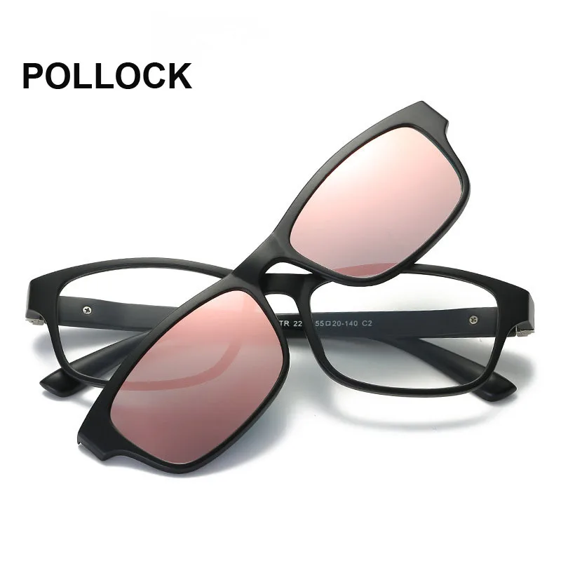 POLLOCK Optical Frame myopia eyeglasses ROUND TR90 polarized magnetic clip women oculos magnet Removable sunglasses 739
POLLOCK Optical Frame myopia eyeglasses ROUND TR90 polarized magnetic clip women oculos magnet Removable sunglasses 739