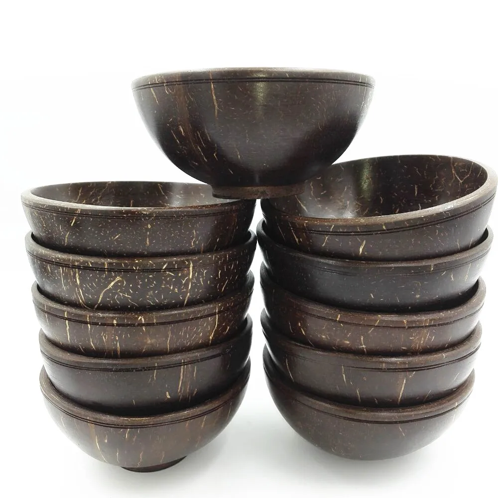 Natural Coconut Shell Bowl Freehand Sketching Natrual Color Rice Bowl Soup Bowl Food Container Christmas Gift Tableware Set 1pcs
Natural Coconut Shell Bowl Freehand Sketching Natrual Color Rice Bowl Soup Bowl Food Container Christmas Gift Tableware Set 1pcs