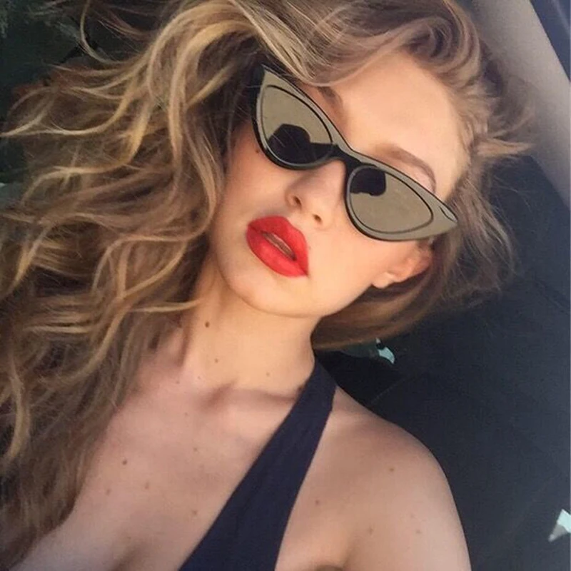 New Arrival 2019 Small Retro Cat Eye Sunglasses Cute Sexy Ladies Vintage Luxury Brand Designer Fashion Women Red black Pink Gift
New Arrival 2019 Small Retro Cat Eye Sunglasses Cute Sexy Ladies Vintage Luxury Brand Designer Fashion Women Red black Pink Gift