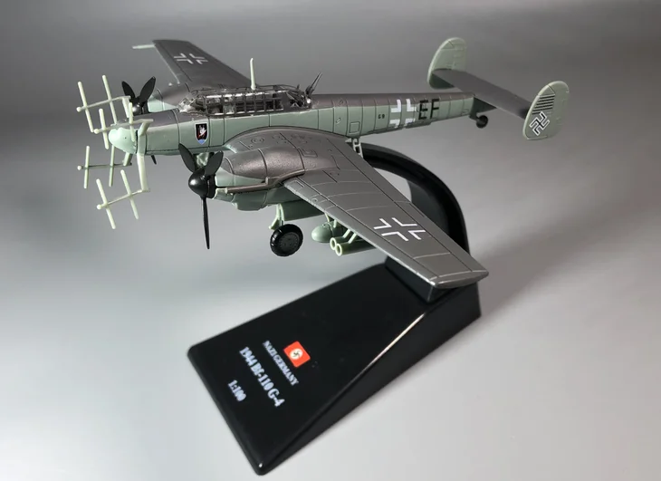 AMER 1/100 Scale Military Model Toys 1944 Messerschmitt BF-110 G4 Fighter Diecast Metal Plane Model Toy For Collection,Gift,
AMER 1/100 Scale Military Model Toys 1944 Messerschmitt BF-110 G4 Fighter Diecast Metal Plane Model Toy For Collection,Gift,