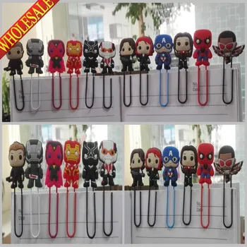 Hot Sale 12PCS The Avengers popular Bookmarks,Hot Cartoon Paper Clips,Magazine Label Reading Office Supplies Kids Best Gifts 
Hot Sale 12PCS The Avengers popular Bookmarks,Hot Cartoon Paper Clips,Magazine Label Reading Office Supplies Kids Best Gifts