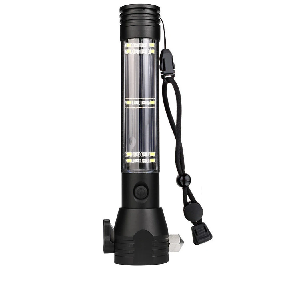 Hot Sale Roadside Tactical Flashlight Power Pocket Solar Powered Torch Outdoor Survival Tool Car Safety Power Light 
Hot Sale Roadside Tactical Flashlight Power Pocket Solar Powered Torch Outdoor Survival Tool Car Safety Power Light