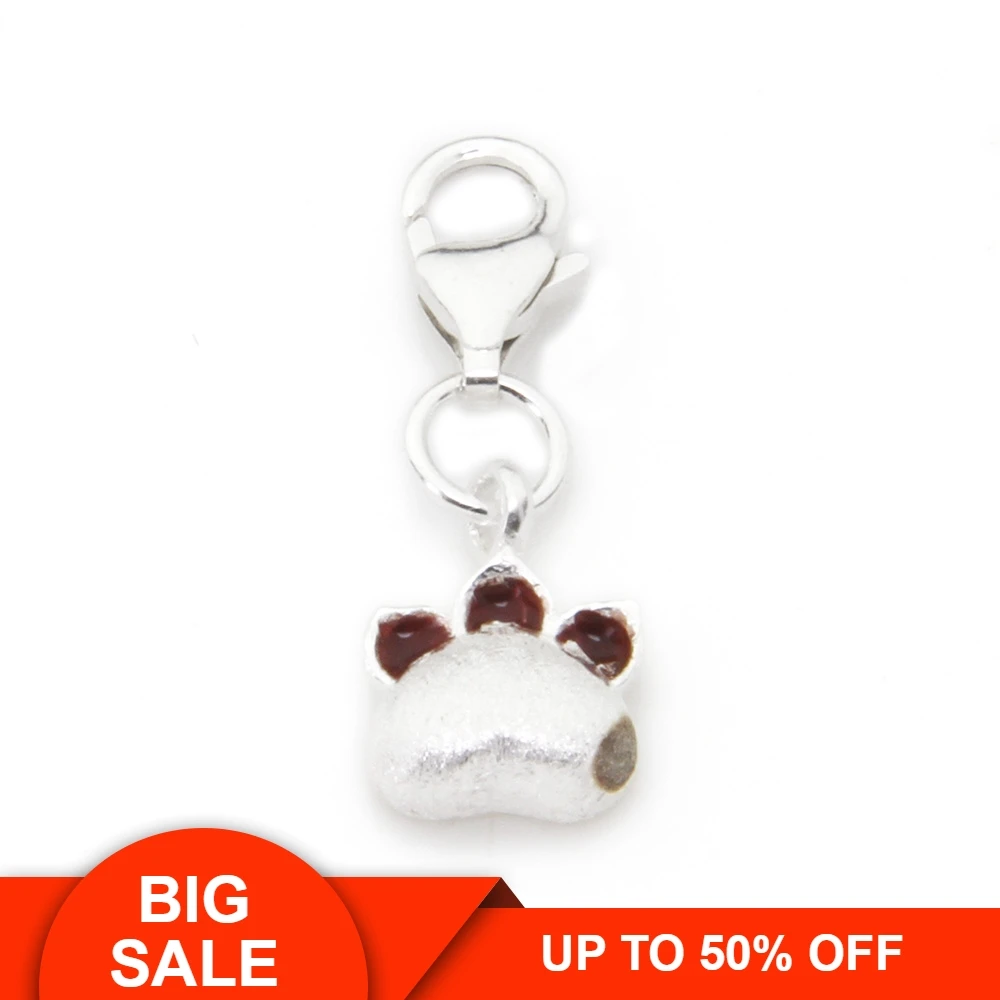 Hemiston Thomas Small Lovely Bear Paw 100% 925 Sterling Silver Charm Jewelry for Women and Men Party Gift TS 738
Hemiston Thomas Small Lovely Bear Paw 100% 925 Sterling Silver Charm Jewelry for Women and Men Party Gift TS 738
