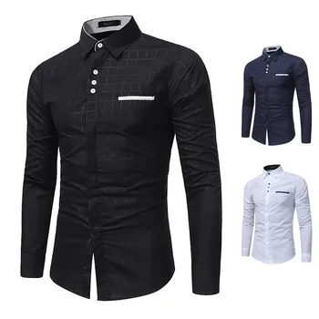 M-2XL Men's Casual Button Turn-Down Collar Slim Fit Long Sleeve Top Shirt Blouse Men Clothing Soft Comfortable Men's Shirt
M-2XL Men's Casual Button Turn-Down Collar Slim Fit Long Sleeve Top Shirt Blouse Men Clothing Soft Comfortable Men's Shirt