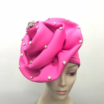 BlackWin African Aso oke headtie gele Wrapper aso oke turban cap with brooch and beaded for women headtie Free shipping -L5
BlackWin African Aso oke headtie gele Wrapper aso oke turban cap with brooch and beaded for women headtie Free shipping -L5