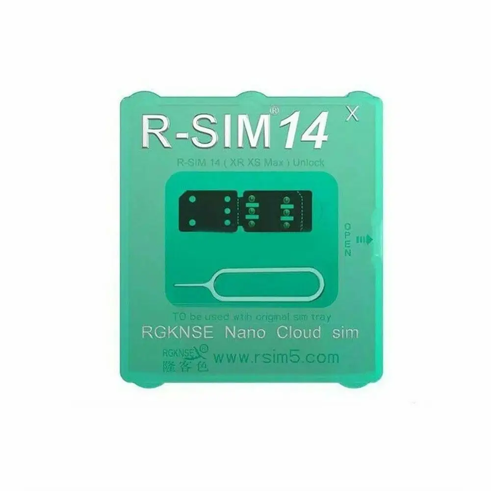 

HOT POP R-SIM 14 Nano Unlock Card for iPhone XS MAX XR XS X 8 7 6 6S 4G iOS 12.2 GEVEY