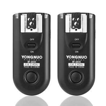 Yongnuo RF-603 C3, RF603 C3 RF 603 Flash Trigger 2 Transceivers for CANON 7D 1D 1DS 5D 5D II 50D 40D 30D 20D 10D
Yongnuo RF-603 C3, RF603 C3 RF 603 Flash Trigger 2 Transceivers for CANON 7D 1D 1DS 5D 5D II 50D 40D 30D 20D 10D