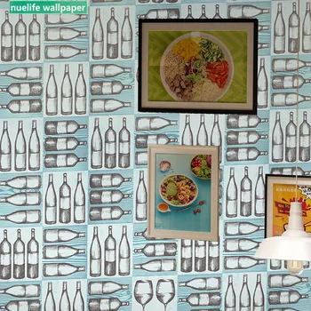 Blue red wine bottle wine glass pattern wallpaper restaurant hotel cafe bar study dormitory restaurant TV background wallpaper
Blue red wine bottle wine glass pattern wallpaper restaurant hotel cafe bar study dormitory restaurant TV background wallpaper