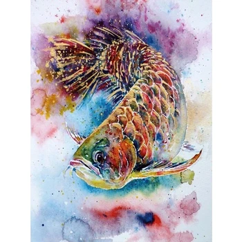 DIY 5D Full Diamond Painting Cross Stitch a beautiful fish Diamond Embroidery Needlework Patterns Rhinestone kits
DIY 5D Full Diamond Painting Cross Stitch a beautiful fish Diamond Embroidery Needlework Patterns Rhinestone kits