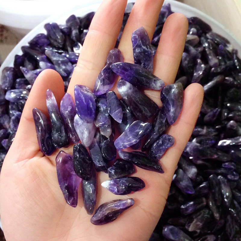 50g Natural Amethyst Purple Point Crystal Cluster Healing Natural Rough Stones Party Favor Home Decorations
50g Natural Amethyst Purple Point Crystal Cluster Healing Natural Rough Stones Party Favor Home Decorations