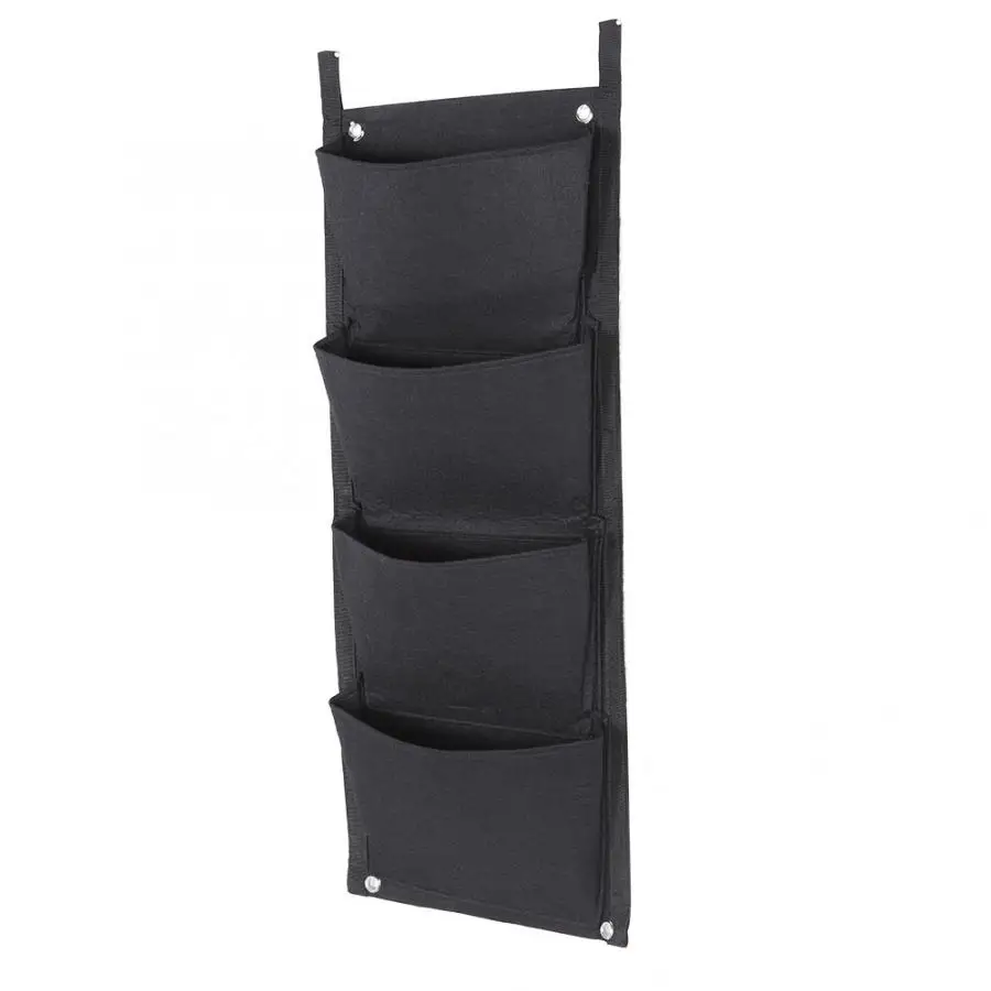 4 Pockets Degradable Vertical Hanging Wall Garden Plant Grow Bag Planter Container 70*30cm Reusable In Living Room
4 Pockets Degradable Vertical Hanging Wall Garden Plant Grow Bag Planter Container 70*30cm Reusable In Living Room