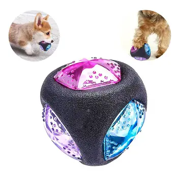 Luminous Dog Ball Toy Durable Bouncy Colorful Squeaker Balls Rubber Bouncy Bite-resistant Dog Chewing Training Pet Toys
Luminous Dog Ball Toy Durable Bouncy Colorful Squeaker Balls Rubber Bouncy Bite-resistant Dog Chewing Training Pet Toys